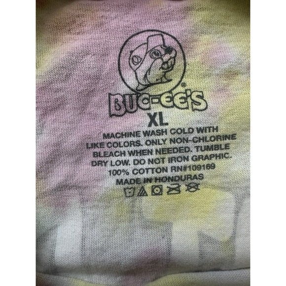 Bucees Texas Easter Tie Dye Shirt XL Cotton Unisex But Did You Dye?‎ - Picture 3 of 6
